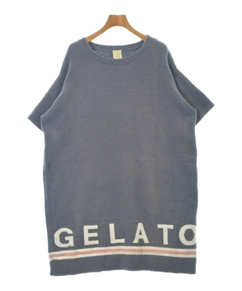gelato pique(ジェラートピケ)ワンピース 紫 サイズ:F/2200681249141