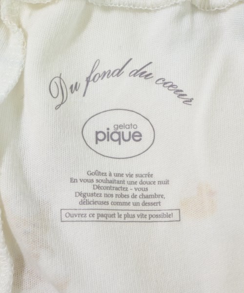 gelato pique（ジェラートピケ）その他 白 サイズ:ONE レディース/2200678837771