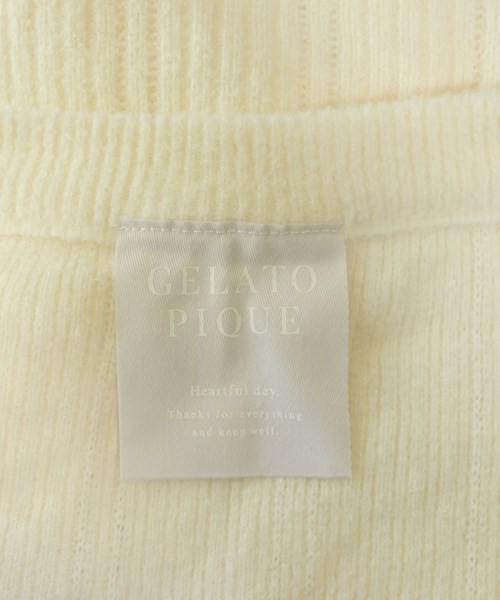 gelato pique（ジェラートピケ）カーディガン 白 サイズ:F レディース/2200684322155