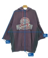 REHERSALL（リハーズオール）パーカー 紫 サイズ:L レディース/2200718329013