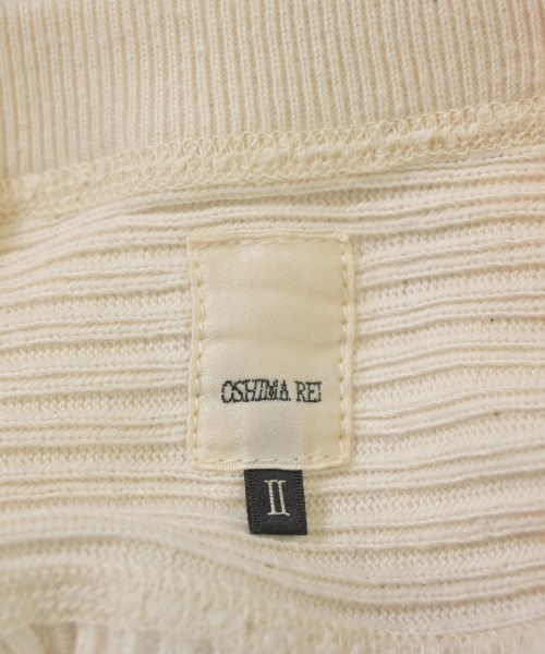 OSHIMA REI（オオシマ　レイ）カーディガン 白 サイズ:2(M位) レディース/2200672668913