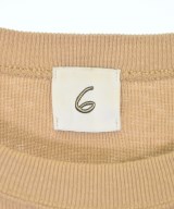 6(ROKU)（ロク）Tシャツ・カットソー ベージュ サイズ:F レディース/2200696861116