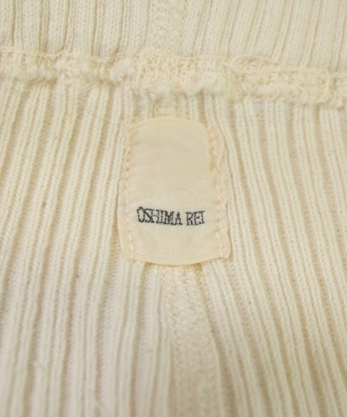 OSHIMA REI（オオシマ　レイ）スウェットパンツ 白 サイズ:-(S位) レディース/2200708589076