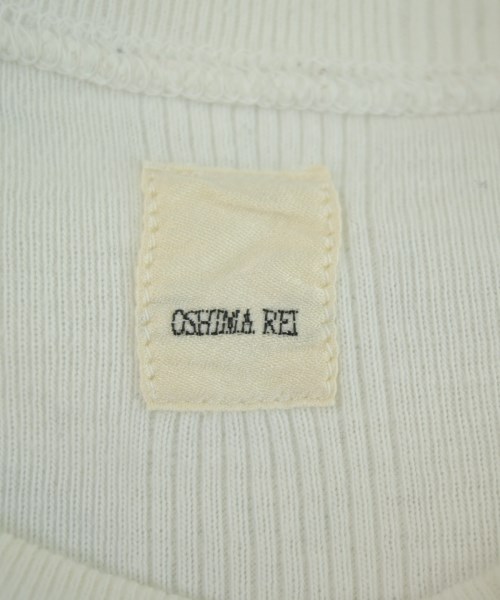 OSHIMA REI（オオシマ　レイ）Tシャツ・カットソー 白 サイズ:-(XS位) レディース/2200720219104