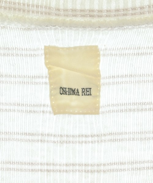 OSHIMA REI（オオシマ　レイ）Tシャツ・カットソー 白 サイズ:F レディース/2200683698084