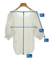 OSHIMA REI（オオシマ　レイ）Tシャツ・カットソー 白 サイズ:F レディース/2200683698084
