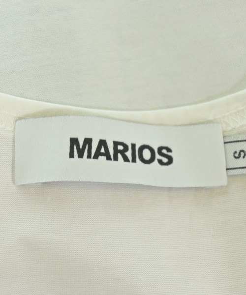MARIOS（マリオス）タンクトップ 白 サイズ:S レディース/2200673512086