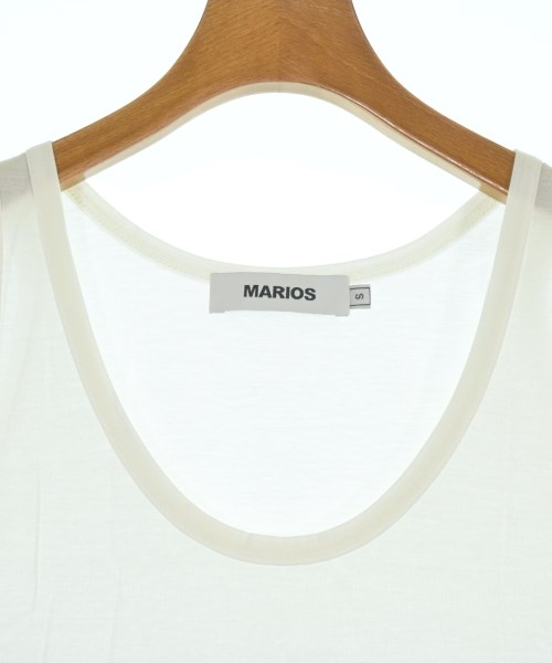 MARIOS（マリオス）タンクトップ 白 サイズ:S レディース/2200673512086