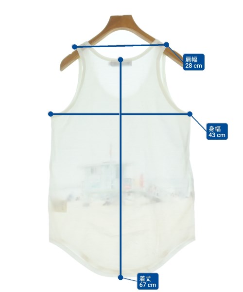 MARIOS（マリオス）タンクトップ 白 サイズ:S レディース/2200673512086