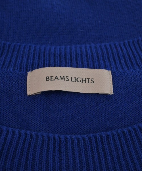 BEAMS Lights（ビームスライツ）ニット・セーター 青 サイズ:38(M位) レディース/2200625408092