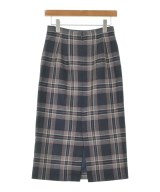 BEAMS Lights（ビームスライツ）ひざ丈スカート 紺 サイズ:38(M位) レディース/2200624221050