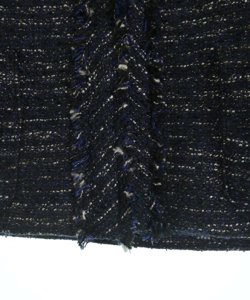 BEAMS Lights（ビームスライツ）ノーカラージャケット 紺 サイズ:36(S位) レディース/2200614645040