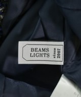BEAMS Lights（ビームスライツ）ノーカラージャケット 紺 サイズ:36(S位) レディース/2200614645040