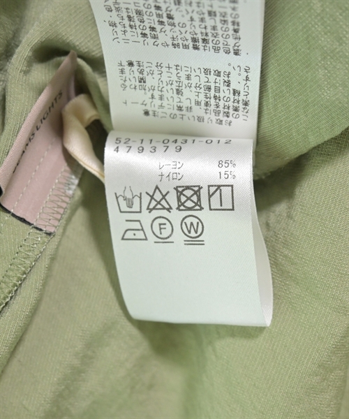 BEAMS Lights（ビームスライツ）ブラウス 緑 サイズ:36(S位) レディース/2200609027028