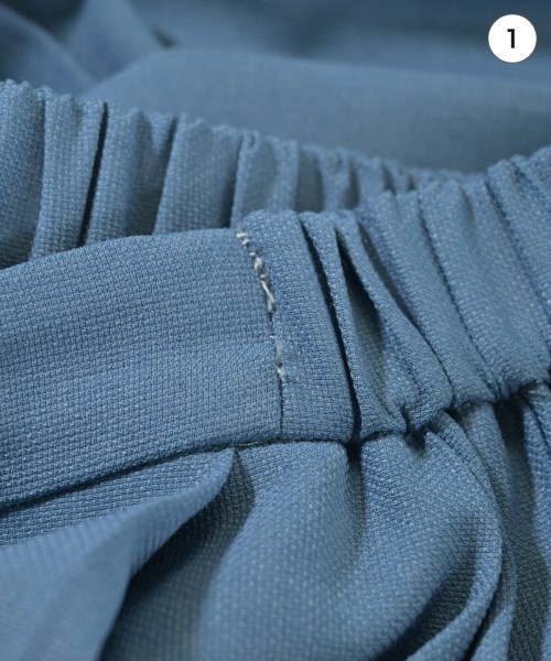 BEAMS Lights（ビームスライツ）ロング・マキシ丈スカート 青 サイズ:38(M位) レディース/2200618886043