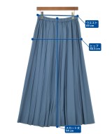 BEAMS Lights（ビームスライツ）ロング・マキシ丈スカート 青 サイズ:38(M位) レディース/2200618886043