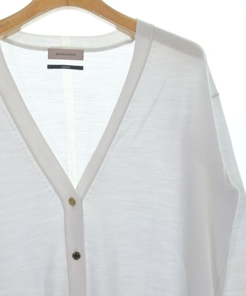 BEAMS Lights（ビームスライツ）カーディガン 白 サイズ:38(M位) レディース/2200610435133