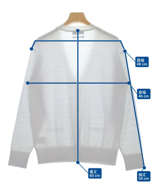 BEAMS Lights（ビームスライツ）カーディガン 白 サイズ:38(M位) レディース/2200610435133