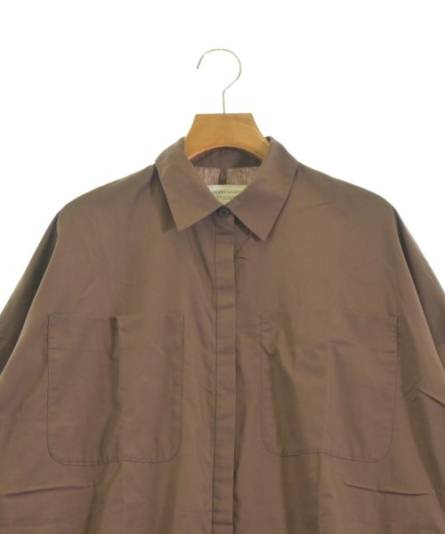 BEAMS Lights（ビームスライツ）シャツワンピース 茶 サイズ:38(M位) レディース/2200612585089