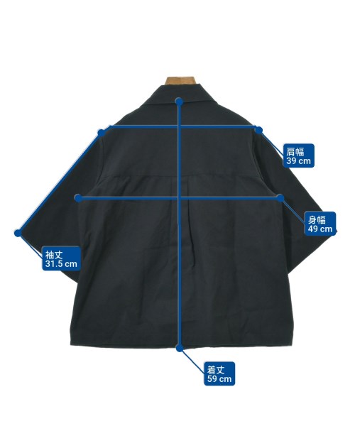 BEAMS Lights（ビームスライツ）カジュアルシャツ 紺 サイズ:38(M位) レディース/2200672907135