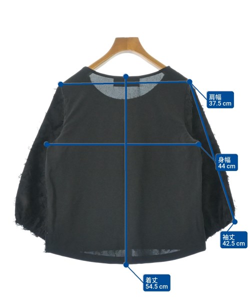 BEAMS Lights（ビームスライツ）ブラウス 黒 サイズ:38(M位) レディース/2200672195181