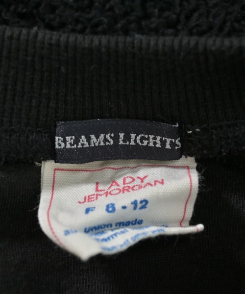BEAMS Lights（ビームスライツ）スウェット 黒 サイズ:F レディース/2200686049166