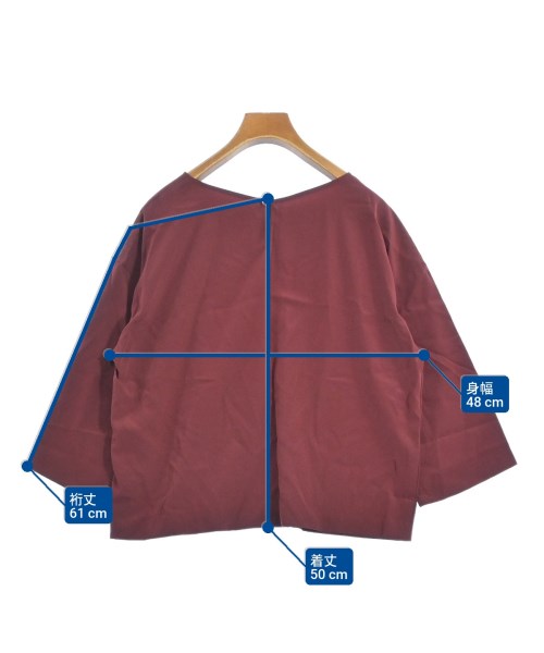 BEAMS Lights（ビームスライツ）ブラウス 赤 サイズ:38(M位) レディース/2200653811277