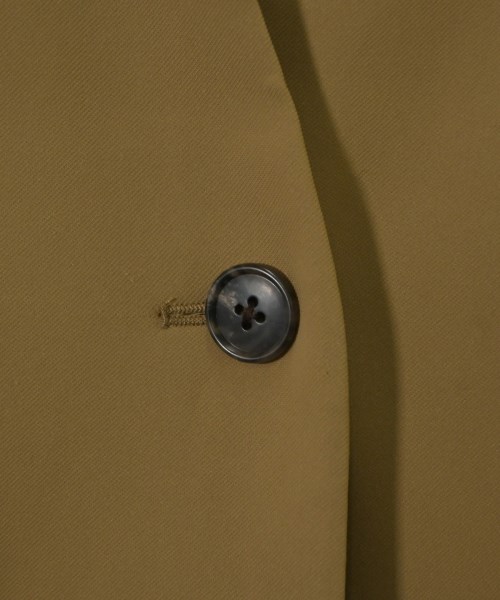 BEAMS Lights（ビームスライツ）ノーカラージャケット 茶 サイズ:36(S位) レディース/2200656667017