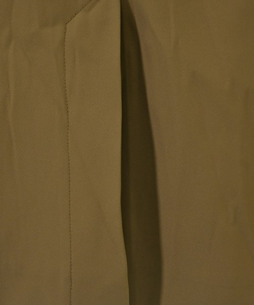 BEAMS Lights（ビームスライツ）ノーカラージャケット 茶 サイズ:36(S位) レディース/2200656667017