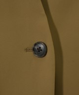 BEAMS Lights（ビームスライツ）ノーカラージャケット 茶 サイズ:36(S位) レディース/2200656667017