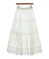 BEAMS Lights（ビームスライツ）ロング・マキシ丈スカート 白 サイズ:38(M位) レディース/2200706723090