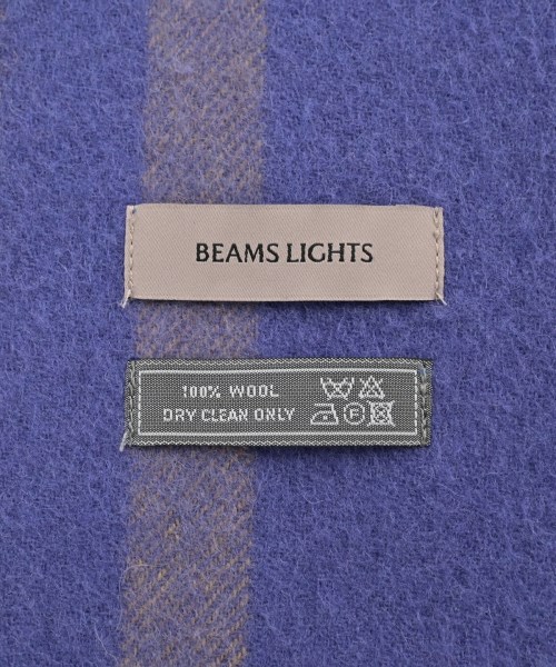 BEAMS Lights（ビームスライツ）マフラー 紫 サイズ:- レディース/2200651245043