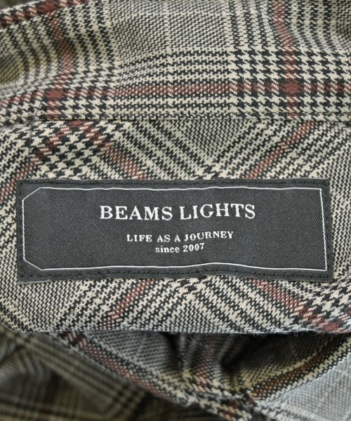 BEAMS Lights（ビームスライツ）シャツワンピース グレー サイズ:36(S位) レディース/2200638895025