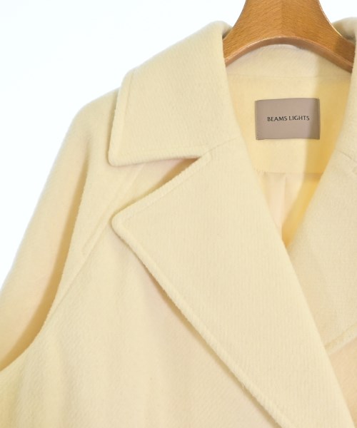 BEAMS Lights（ビームスライツ）チェスターコート 白 サイズ:36(S位) レディース/2200647306024