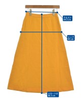 BEAMS Lights（ビームスライツ）ロング・マキシ丈スカート オレンジ サイズ:36(S位) レディース/2200698325135
