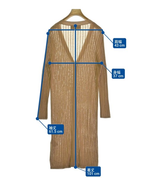 BEAMS Lights（ビームスライツ）カーディガン 茶 サイズ:38(M位) レディース/2200703459046