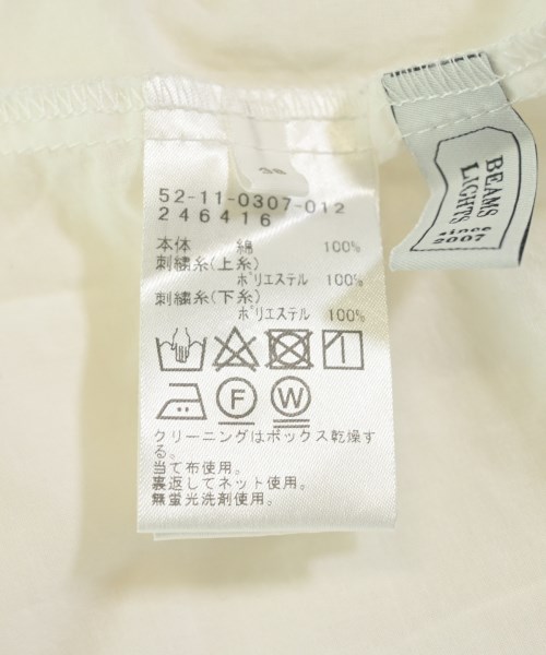 BEAMS Lights（ビームスライツ）ブラウス 白 サイズ:38(M位) レディース/2200706222104