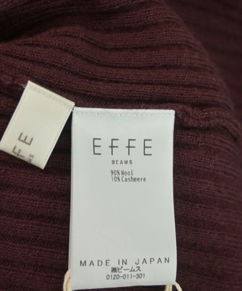 EFFE BEAMS（エッフェ　ビームス）ニット・セーター 赤 サイズ:F レディース/2200655922018