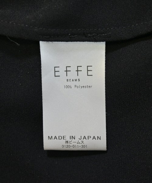 EFFE BEAMS（エッフェ　ビームス）ブラウス 黒 サイズ:38(M位) レディース/2200661147047