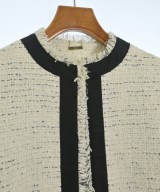 EFFE BEAMS（エッフェ　ビームス）ノーカラージャケット 白 サイズ:36(S位) レディース/2200712947053