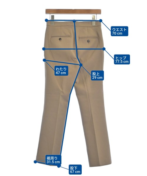 EFFE BEAMS（エッフェ　ビームス）スラックス 茶 サイズ:36(S位) レディース/2200639106281