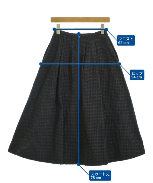 EFFE BEAMS（エッフェ　ビームス）ロング・マキシ丈スカート 黒 サイズ:38(M位) レディース/2200668565080