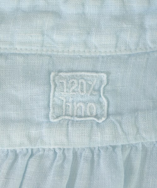 120% lino（１２０パーセントリノ）ブラウス 青 サイズ:F レディース/2200630465080