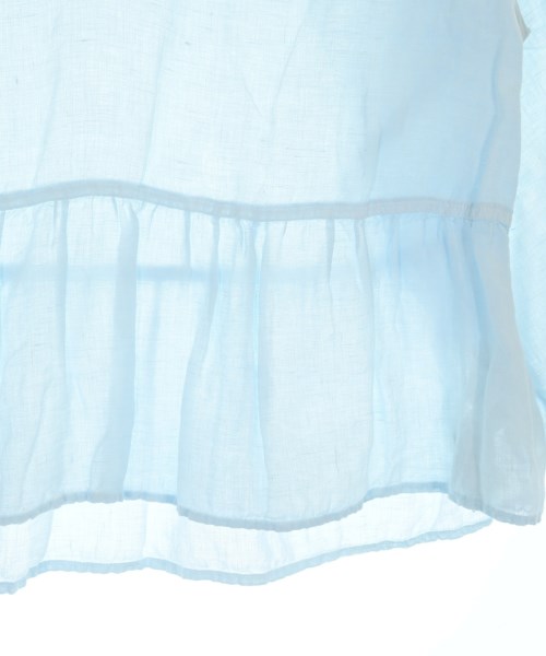 120% lino（１２０パーセントリノ）ブラウス 青 サイズ:F レディース/2200630465080