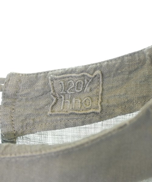 120% lino（１２０パーセントリノ）ブラウス グレー サイズ:42(L位) レディース/2200630465097