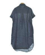 120% lino（１２０パーセントリノ）シャツワンピース 紺 サイズ:38(M位) レディース/2200606280068