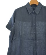 120% lino（１２０パーセントリノ）シャツワンピース 紺 サイズ:38(M位) レディース/2200606280068