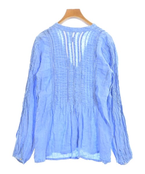 120% lino（１２０パーセントリノ）ブラウス 青 サイズ:38(M位) レディース/2200673466044