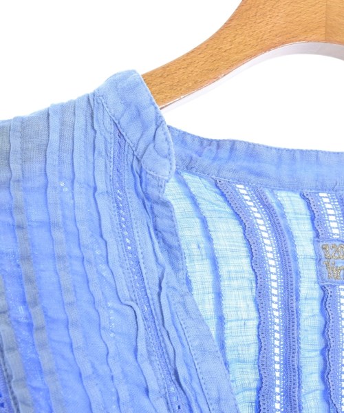 120% lino（１２０パーセントリノ）ブラウス 青 サイズ:38(M位) レディース/2200673466044