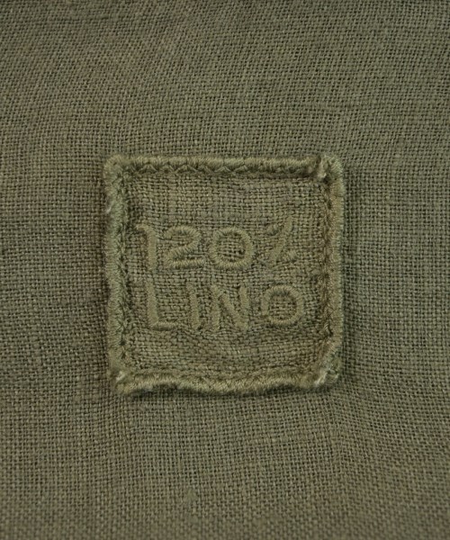 120% lino（１２０パーセントリノ）ワンピース カーキ サイズ:42(L位) レディース/2200697843036